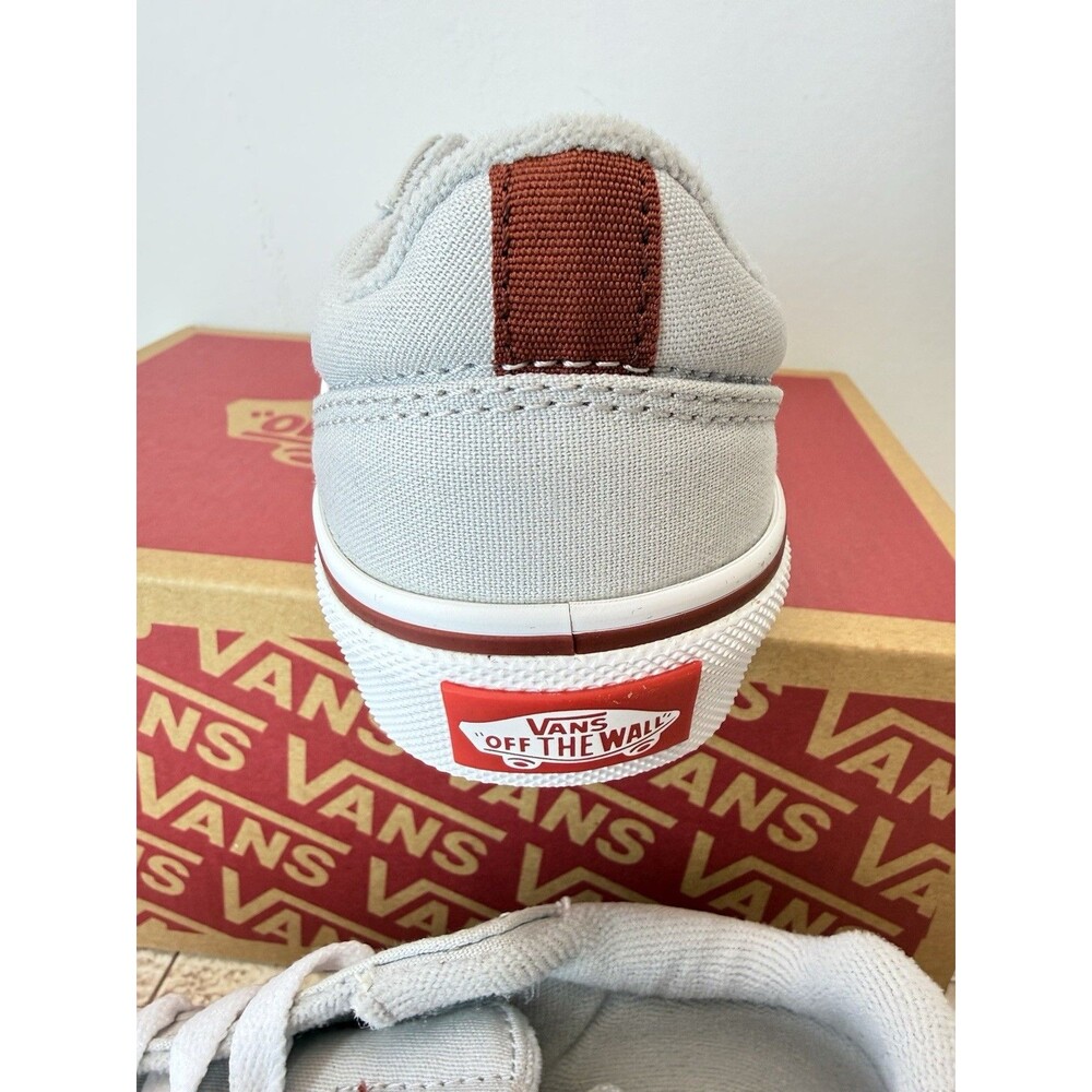 NEW VANS UNISEX/YOUTH SNEAKERS/SHOES SZE 1 PURE GREY - Picture 10 of 13